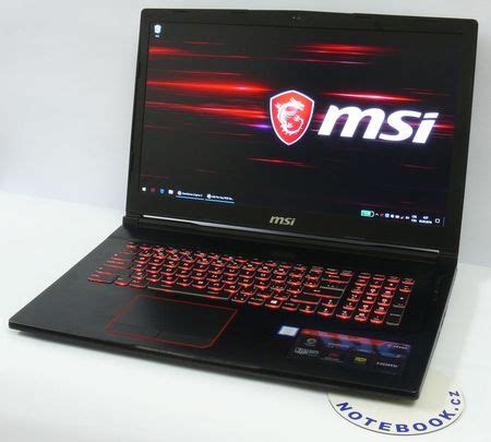 Msi Ge Raider Rgb Rf Hern Notebook A Nejnov J Procesor Intel