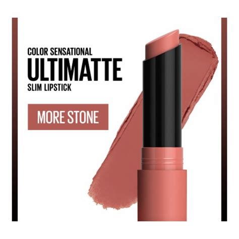 Maybelline Color Sensational Ultimatte Slim Lipstick More Stone