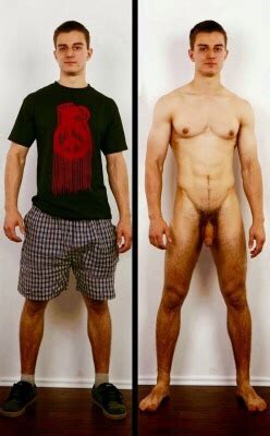 Clothed Male Naked Male