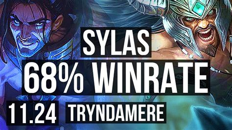 Sylas Vs Tryndamere Mid Winrate Legendary Kr Master