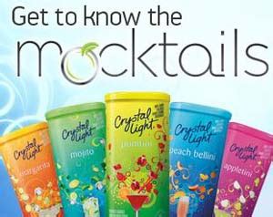 *Expired* Free Samples Crystal Light Mocktails - Freebies 4 Mom