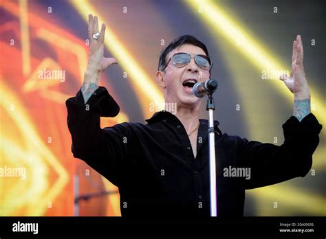 Marc Almond Performing At Lets Rock Leeds Stock Photo Alamy