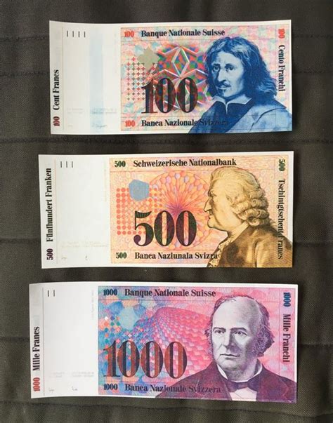 Schweizerische Banknoten Scann Kaufen Auf Ricardo