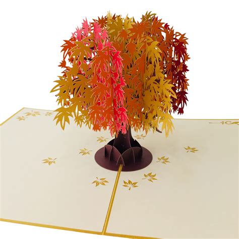 Buy Le Tree Autumn By DEVINE Popup Cards Happy Wedding Anniversary