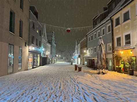 Fotos Wintereinbruch In S Dbayern Erste Fotos Vom Schnee