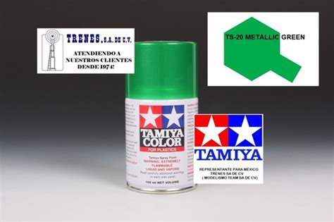 Pintura Aerosol De Ml Metallic Green By Tamiya Ts Meses Sin