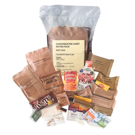 Hunger Buster Cadet 24hr Ration Pack