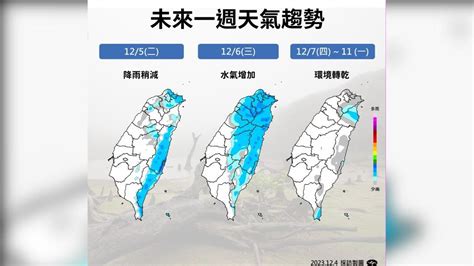 1204／謝明昌氣象一把抓│天氣│降雨│東北季風│tvbs新聞網