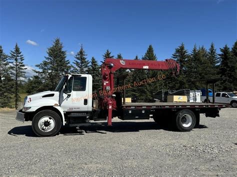 2003 International 4400 4x2 Boom Truck Non Op Live And Online