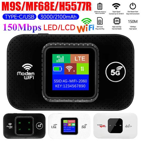 M S Mf E H R G Lte Router Wireless Wifi Portable Modem Mini