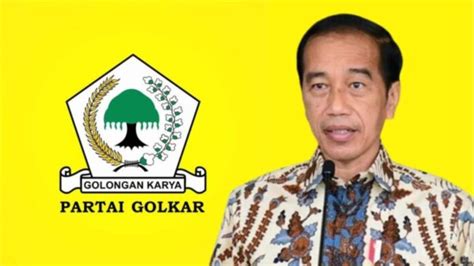 Ridwan Hisjam Jokowi Telah Gabung Partai Golkar Sejak Tahun 2015