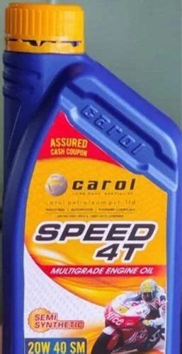 Carol Speed T W Sl Engine Oil At Best Price In Nala Sopara By