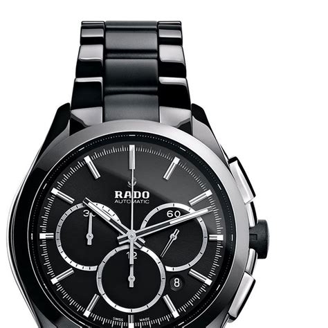 Reloj Rado Hyperchrome Autom Tico Con Cron Grafo En Cer Mica Negra