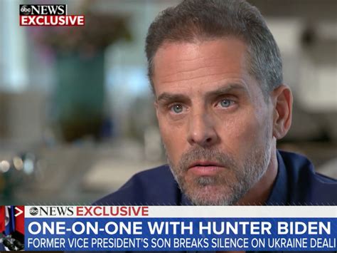 Hunter Biden Admits Poor Judgment In Taking Ukraine Oil Company Role But Says He Did Nothing