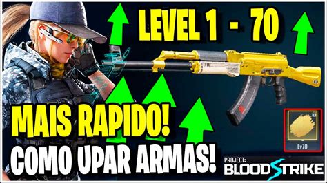 COMO UPAR ARMA SUBIR NIVEL RAPIDO E GANHAR CAMUFLAGEM BRILO DOURADA