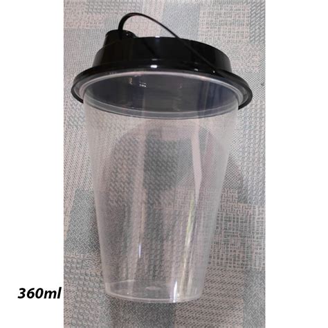 Ml Disposable Plastic Juice Glass With Lid At Rs Piece In Thane