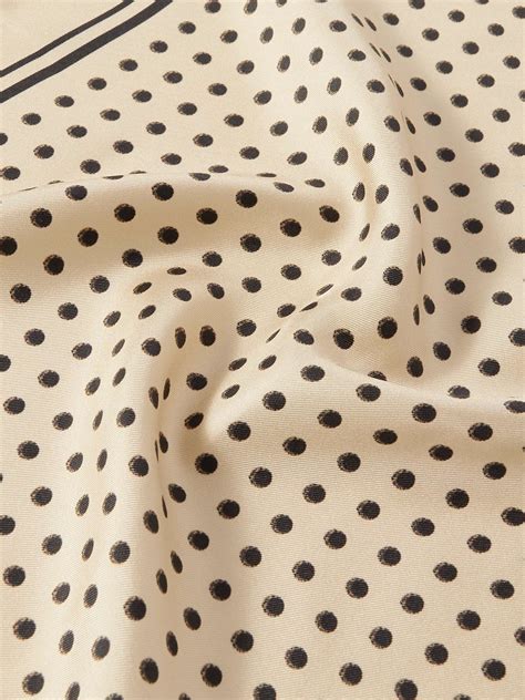 Tom Ford Polka Dot Silk Twill Pocket Square For Men Mr Porter