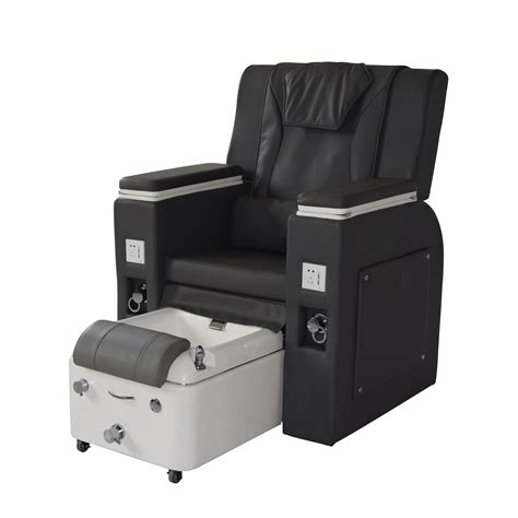 Modern Pedicure Chair No Plumbing Massage Chair Nail Salon Spa Massage