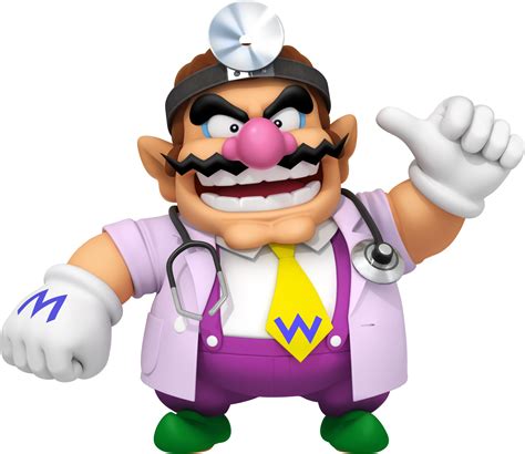 File:Dr Mario World - Dr Wario.png - Super Mario Wiki, the Mario encyclopedia