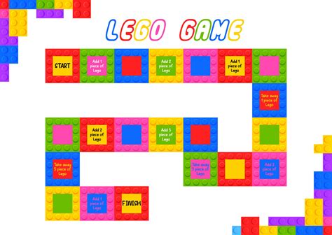 Lego Board Game 10 Free Pdf Printables Printablee