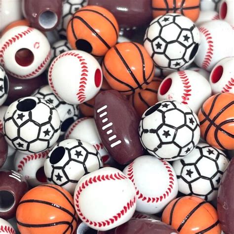 Sports Charms Ball Charms Soccer Ball Basketball Football Etsy