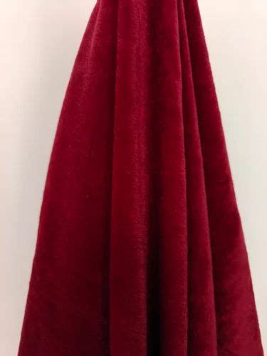 Plain Solids Maroon Polyester Velvet Softline Fabric At Rs Meter