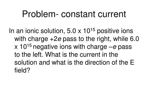 Ppt Ch 28 Current And Conductivity Powerpoint Presentation Free Download Id 1752309