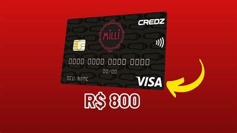 Cartão De Crédito Milli Visa Credz Como Pedir Online Rei Dos Cartões