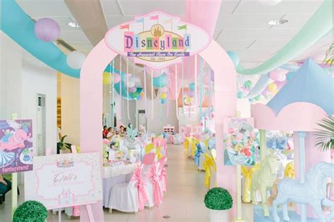 Calis Disneyland Inspired Birthday Party Disney Princess Birthday