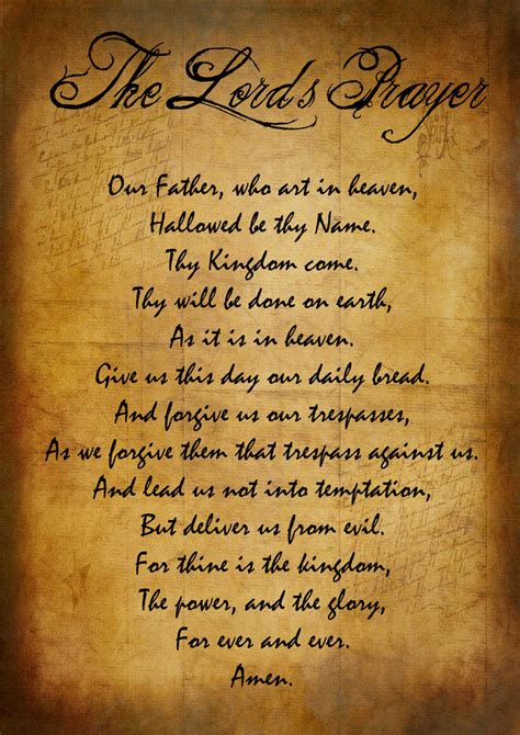 The Lords Prayer By Kleinm On Deviantart