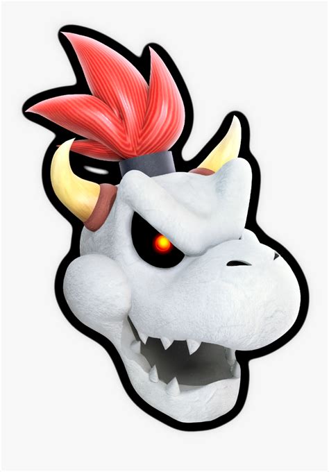 Bowser Head Png Dry Bowser Drawing Transparent Png Transparent Png