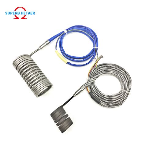 Hot Runner Coil Nozzle Heater For Plastic Injection Moulding Machine