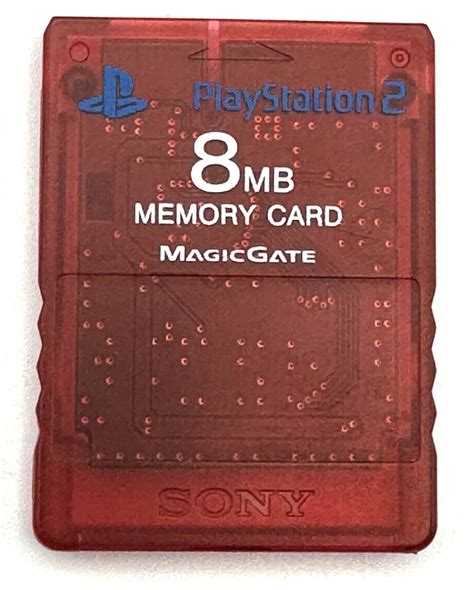 Sony Playstation Ps Official Oem Magicgate Mb Memory Card Genuine