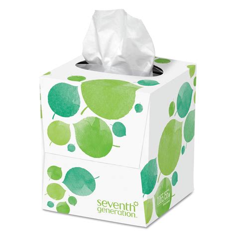 Seventh Generation Soft And Natural 2 Ply 100 Recycled Facial Tissue 85 Box