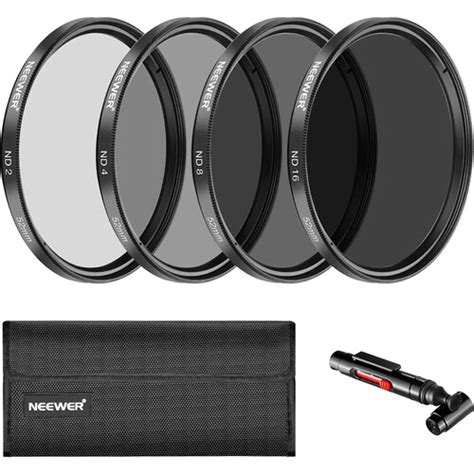 Neewer Nd Filter Kit Mm Stop B H Photo