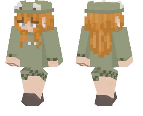 Frog Girl Minecraft Pe Skins