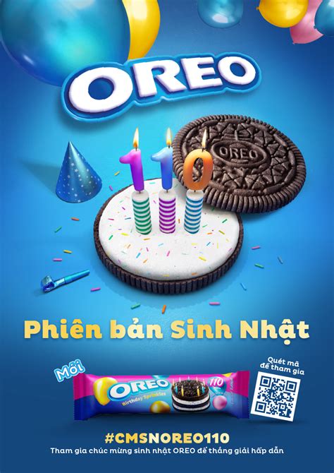 OREO đánh dấu sinh nhật lần thứ 110 với chương trình thổi nến ảo vui