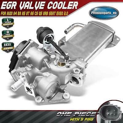 EGR Valve W Cooler For Audi A4 B8 A5 8T A6 C6 Q5 8RB Seat 2 0 TDI