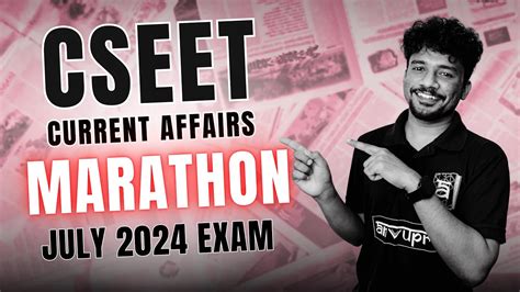 Cseet Current Affairs Complete Marathon One Shot In English July