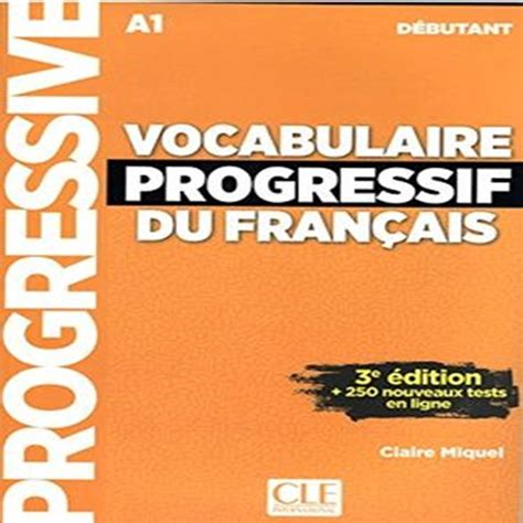 Vocabulaire Progressif Du Francais Debutant Livre Libreria