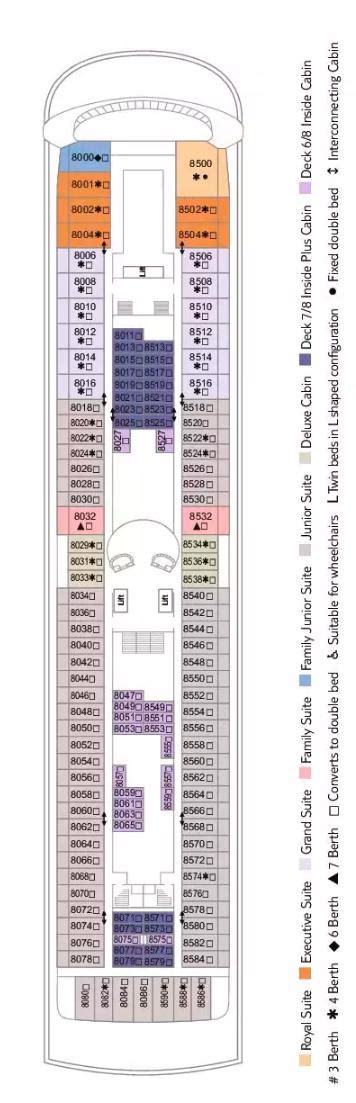 Marella Discovery Deck Plans