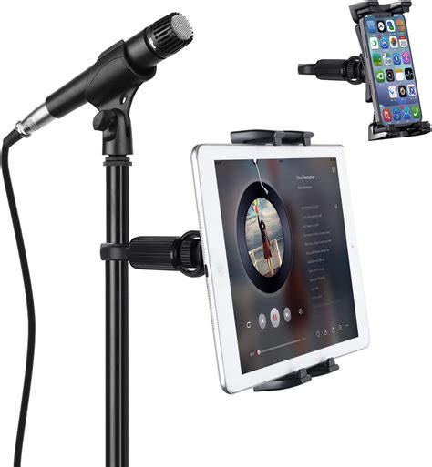 Jubor Tablet Mounts For Microphone Stands Microphone Tablet Holder