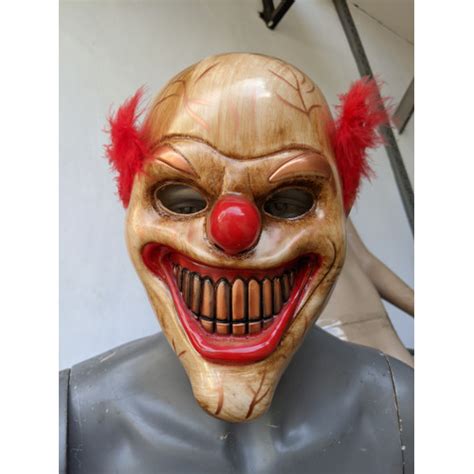 Jual Topeng Badut Seram Scary Clown Mask Halloween Kota Depok Susan