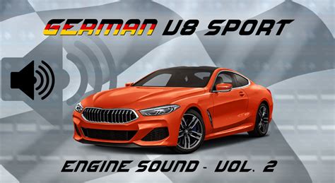 German V8 Sport Engine Sound - Vol. 2