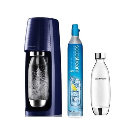 Machine Soda Et Eau Gazeuse Sodastream Machine Spirit Bleue