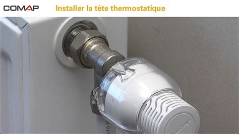 Installation T Te Thermostatique Sensity Avec Bague Anti Vandalisme