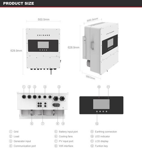 Buy Wholesale China Chisage Mars 5kw Single Phase And Triple Phase On