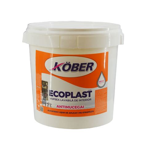 Vopsea Lavabila Pentru Interior Ecoplast 25 Litri Kober EMAG Ro