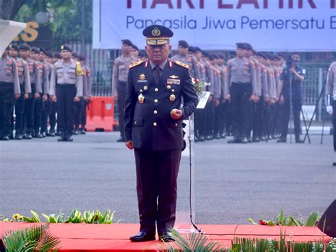 Peringati Hari Lahir Pancasila Polda Metro Jaya Gelar Upacara