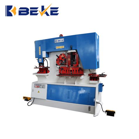 Q35y 25 Series Hydraulic Multifunction Ironworker Punching Shearing